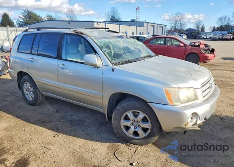 2003 Toyota Highlander Limited из США, поврежденный, VIN JTEGF21A630121177